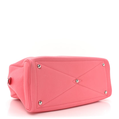 Hermes Taurillon Clemence Victoria II 35 Rose Azalee 4 of 16