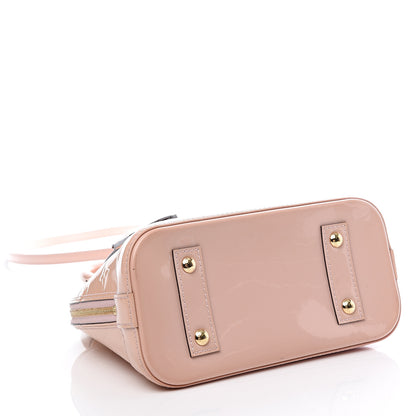 Louis Vuitton Vernis Alma BB Rose Ballerine 3 of 14