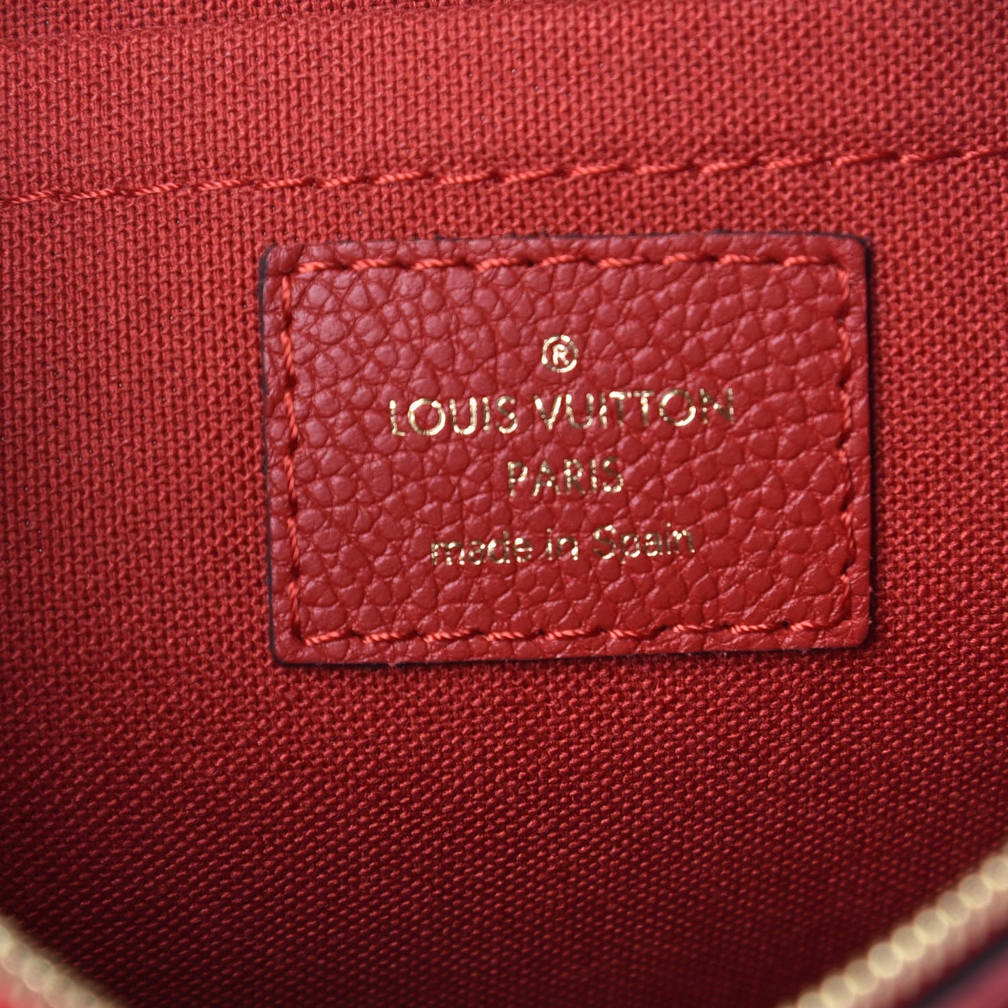 Monogram Pallas Clutch Cherry