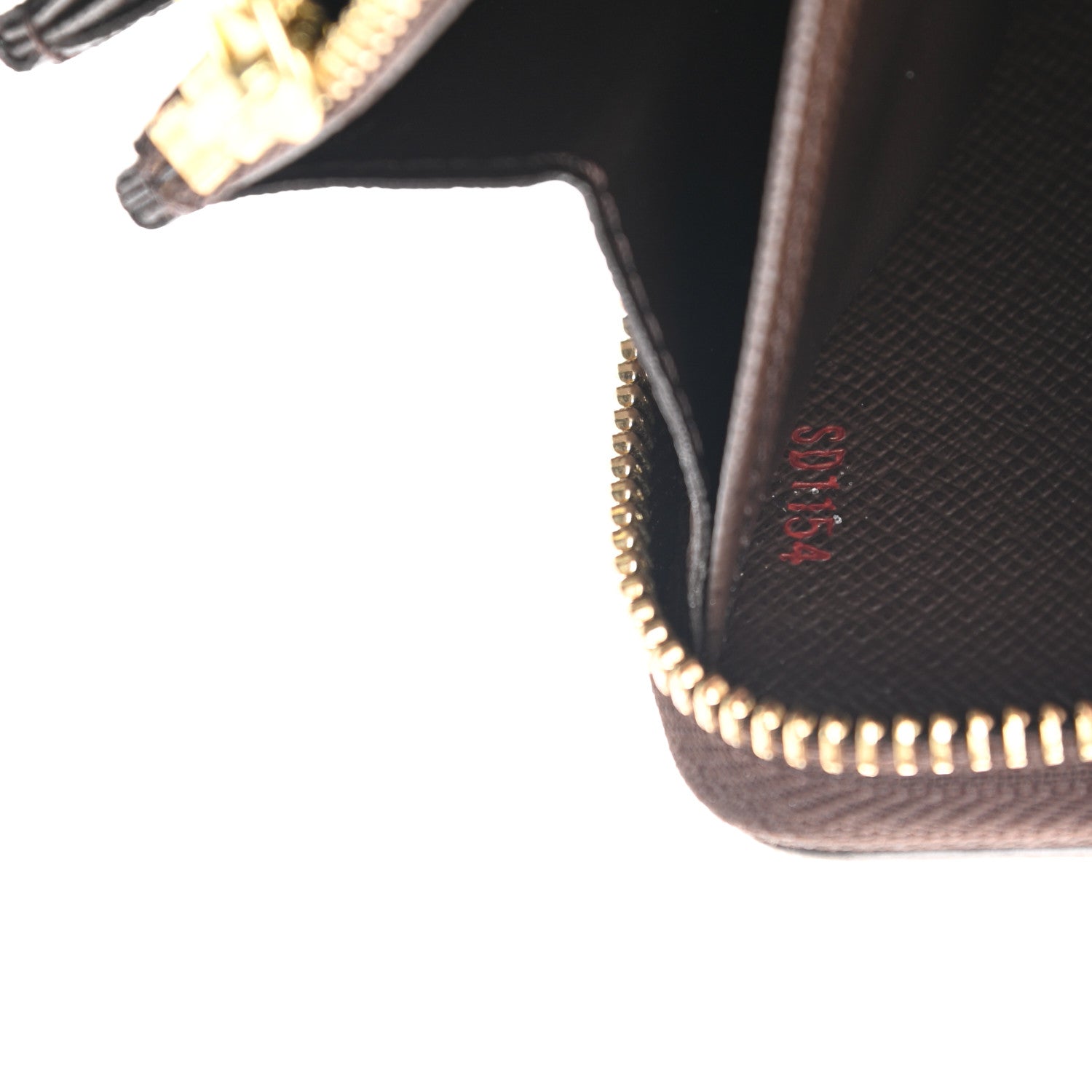 Louis Vuitton Damier Ebene Zippy Wallet 7 of 8
