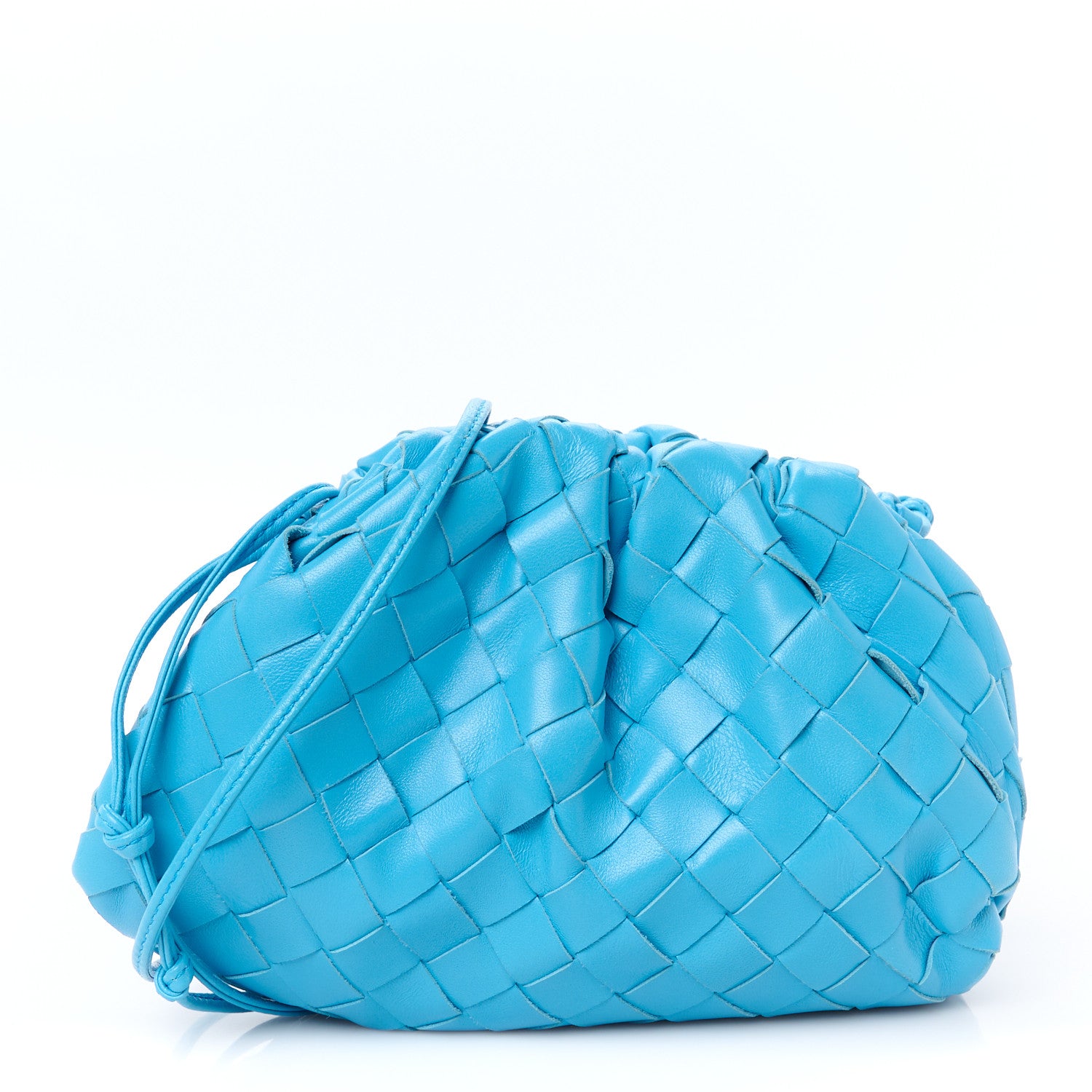 Bottega Veneta Nappa Intrecciato The Mini Pouch Swimming Pool 1 of 10