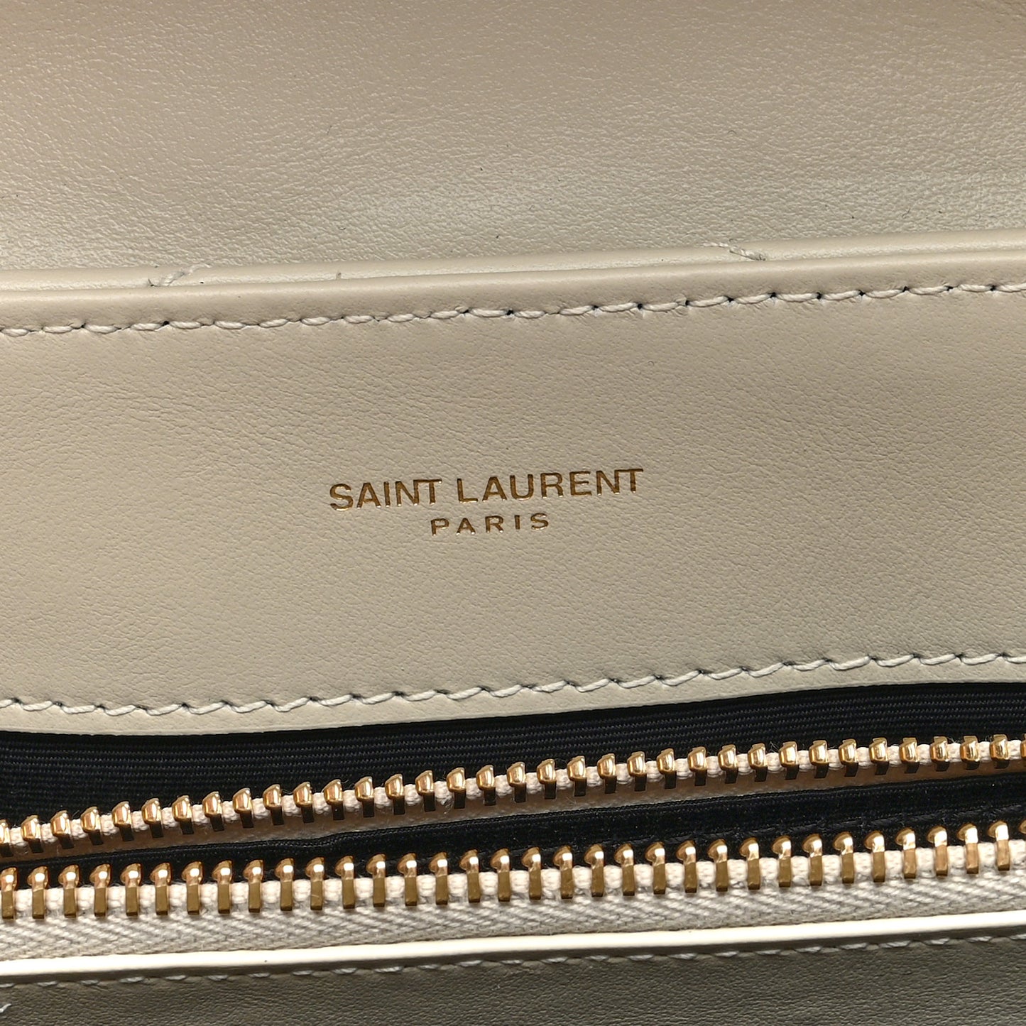 Calfskin Y Quilted Monogram Medium Loulou Chain Satchel Crema Soft