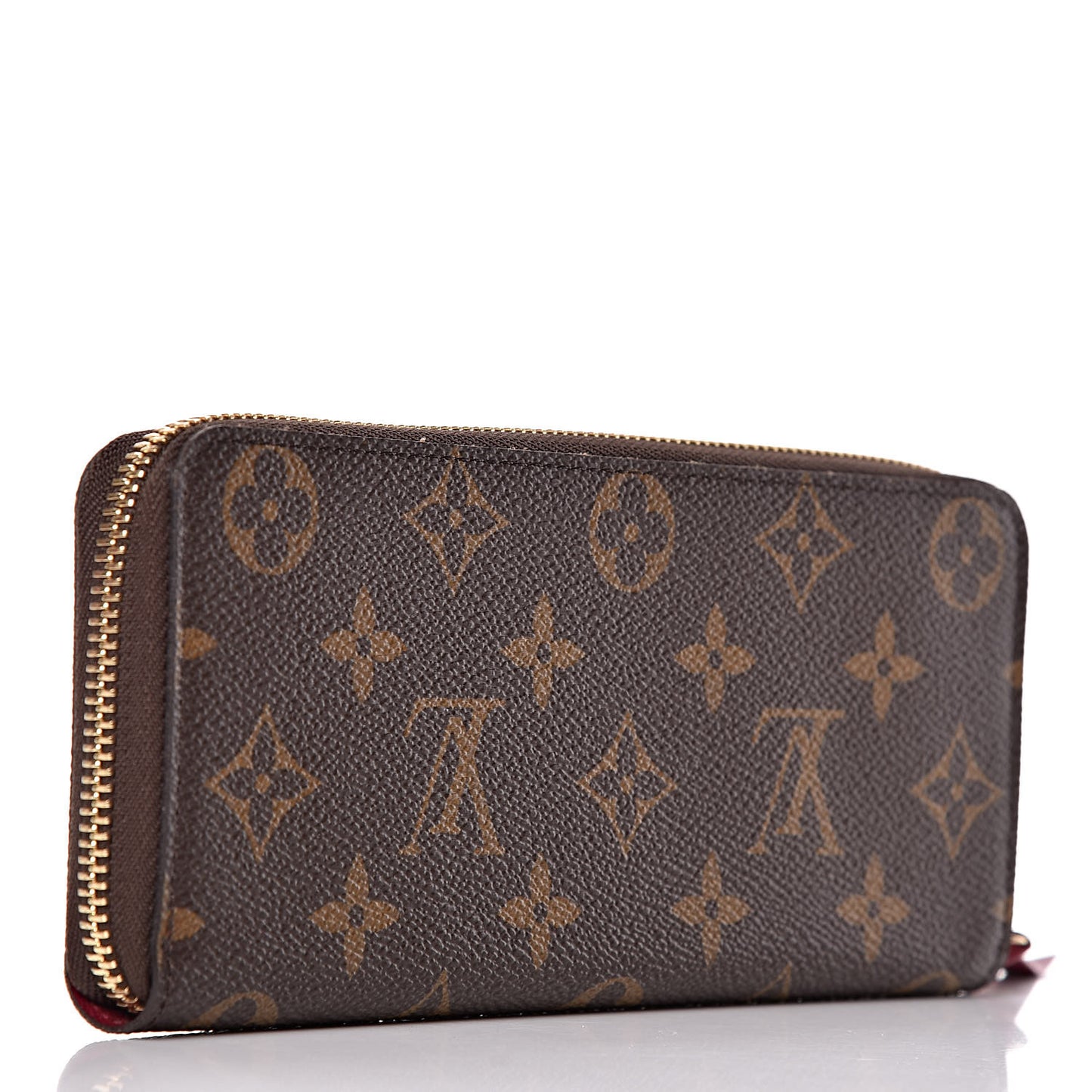 Monogram Clemence Wallet Fuchsia