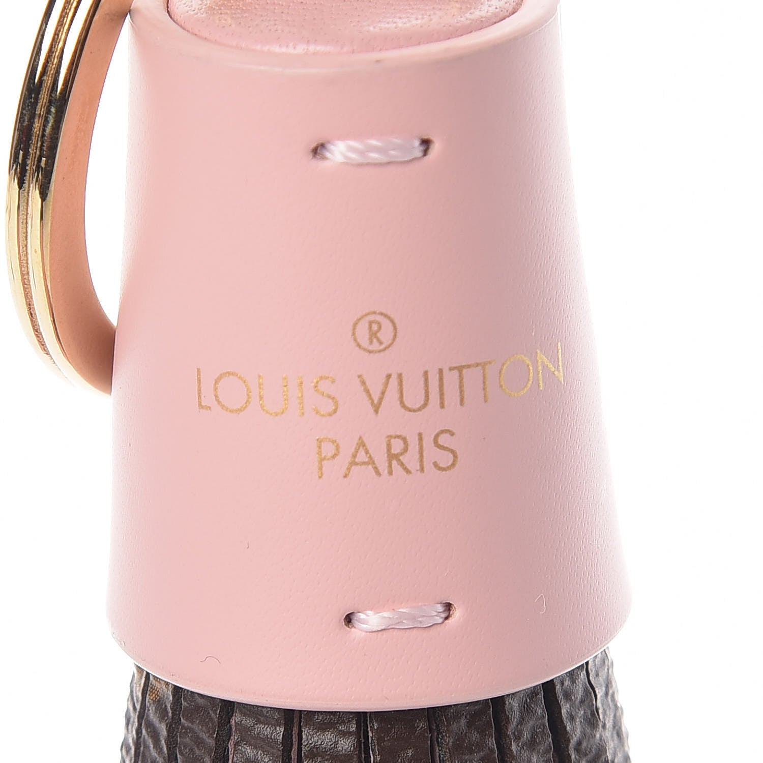Louis Vuitton Monogram Tassel Bag Charm Pink 4 of 4