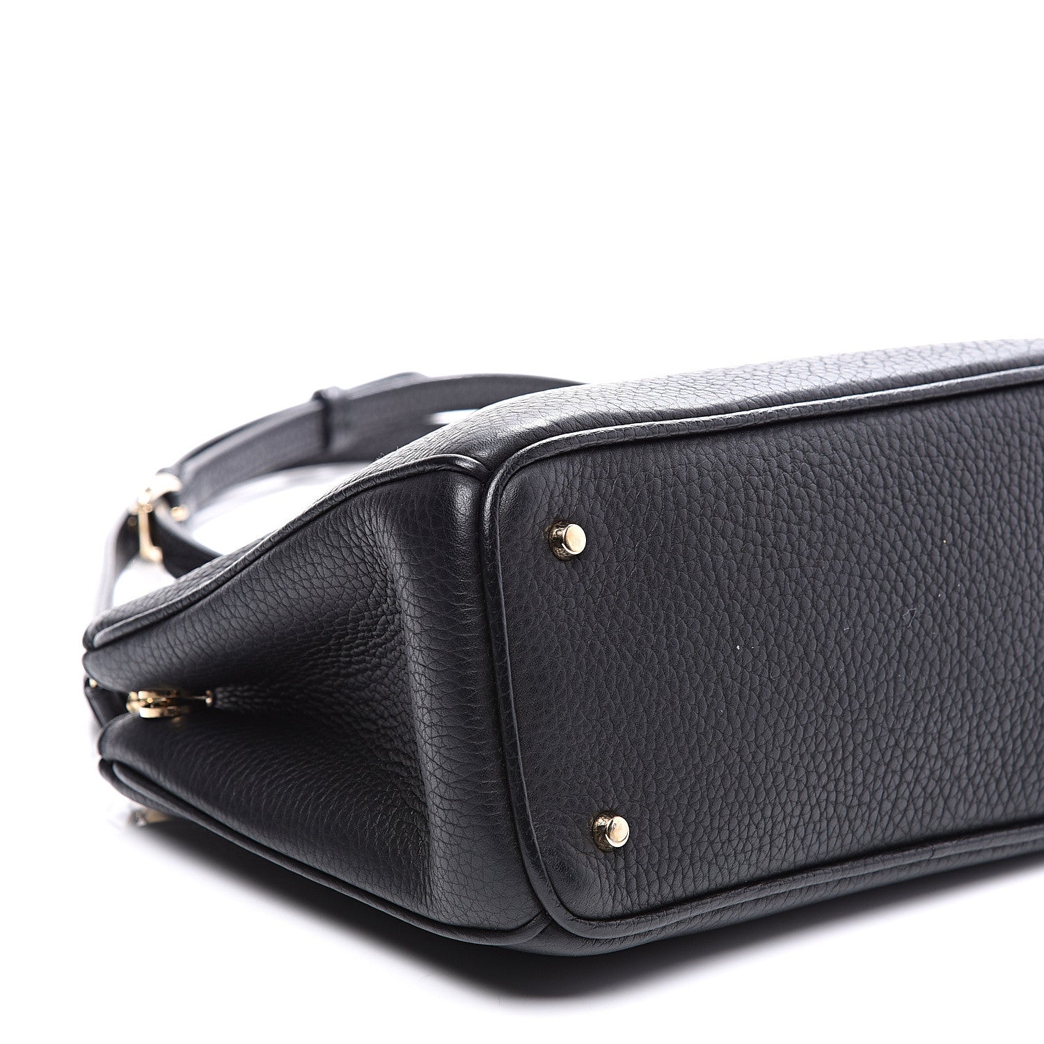 Christian Dior Bullcalf Small Diorissimo Tote Black Rose Indien 6 of 9