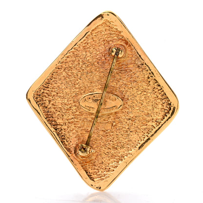Chanel Metal CC Brooch Gold 3 of 4
