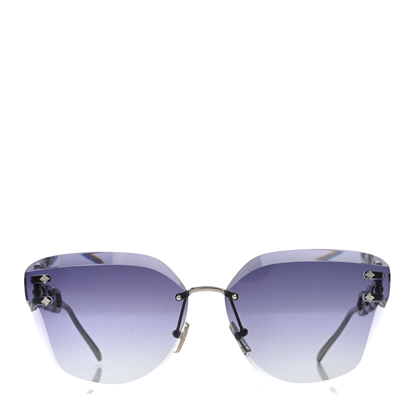 Metal LV Jewel Sunglasses Z2142U Silver Grey