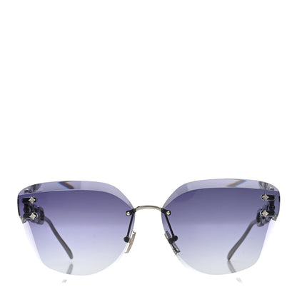 Louis Vuitton Metal LV Jewel Sunglasses Z2142U Silver Grey 2 of 7