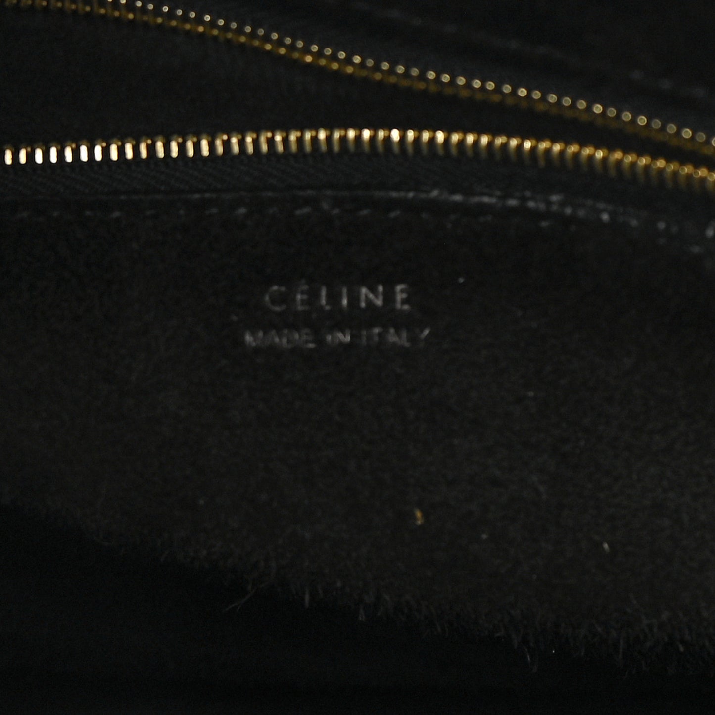 Soft Grained Calfskin Sangle Bucket Bag Black