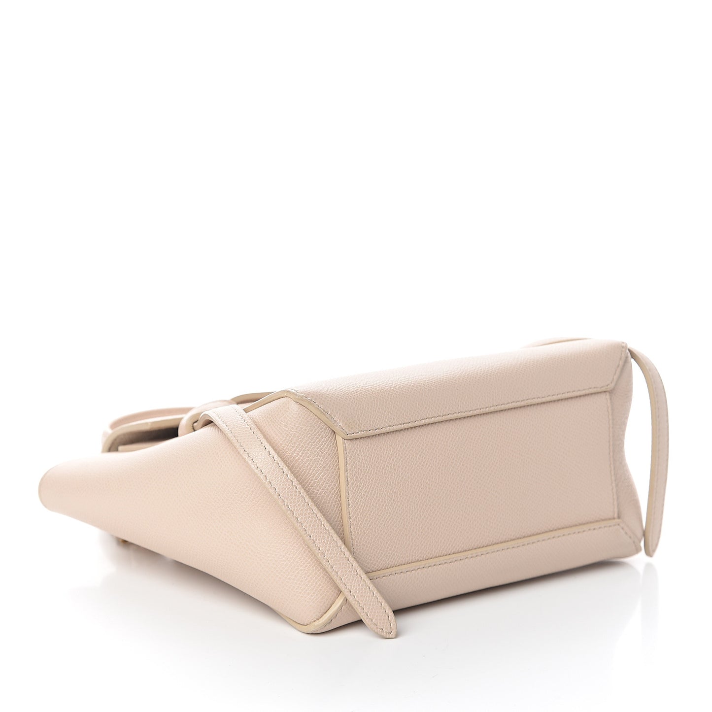 Grained Calfskin Nano Belt Bag Ballerina