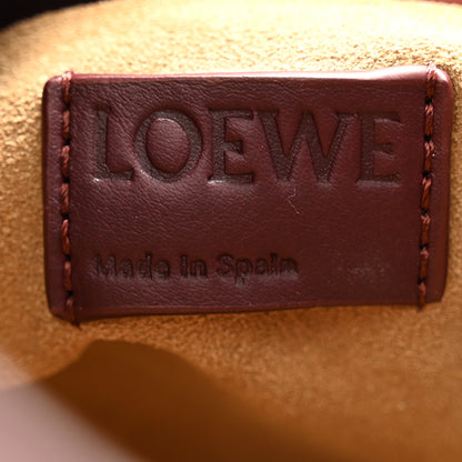 Loewe Calfskin Mini Flamenco Knot Clutch Prune 6 of 11
