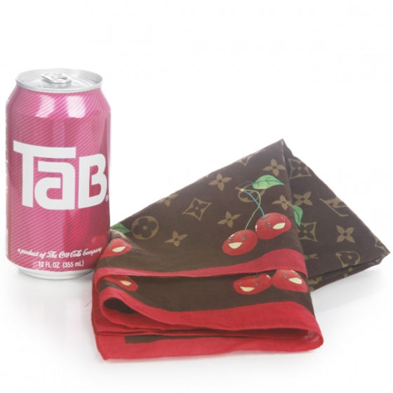 Louis Vuitton Monogram Cerises Bandana Marron 2 of 6