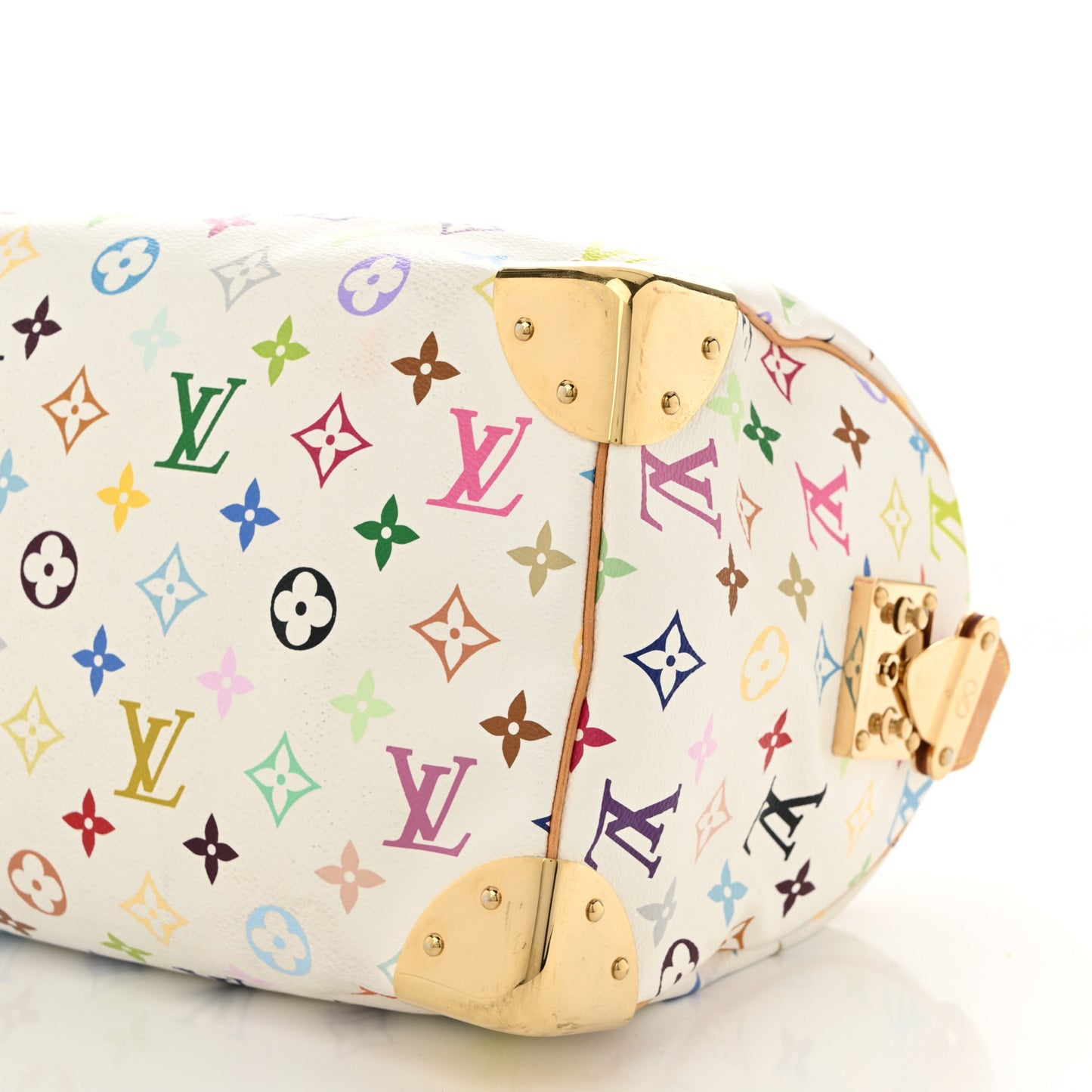 Monogram Multicolor Speedy 30 White