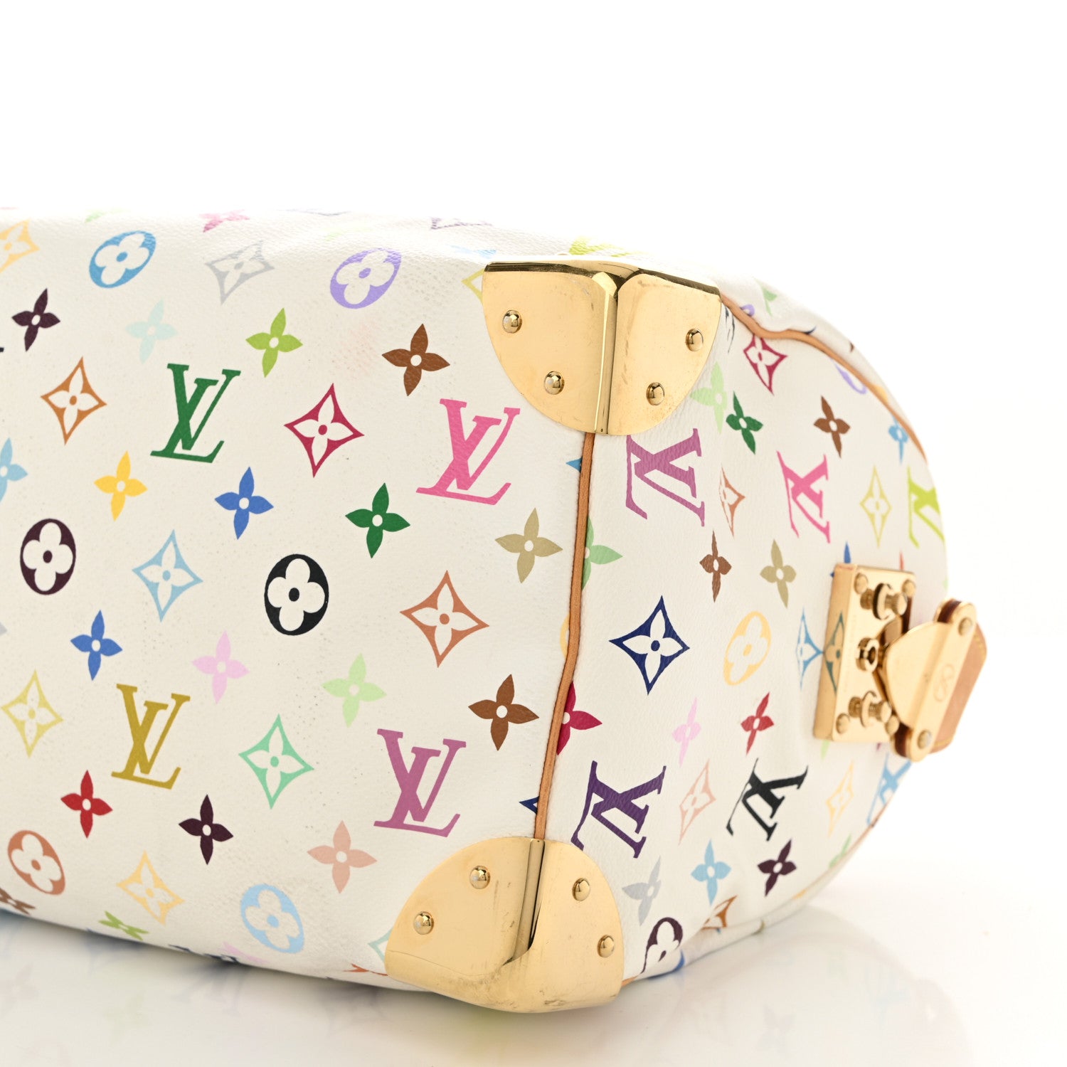 Louis Vuitton Monogram Multicolor Speedy 30 White 9 of 10