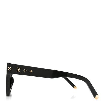 Louis Vuitton Acetate My Monogram Square Sunglasses Z1526E Black 3 of 6