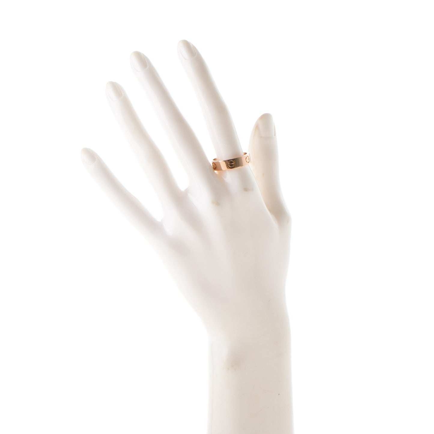 18K Pink Gold 5.5mm LOVE Ring 60 9