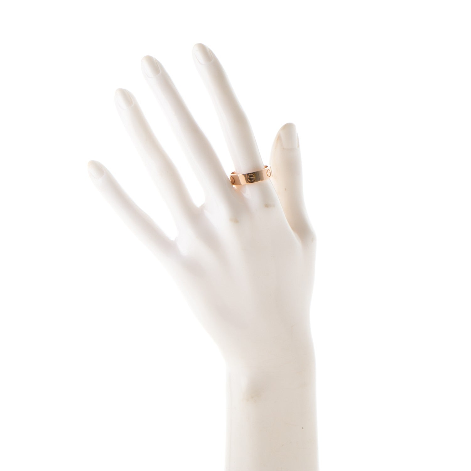 Cartier 18K Pink Gold 5.5mm LOVE Ring 60 9 2 of 5