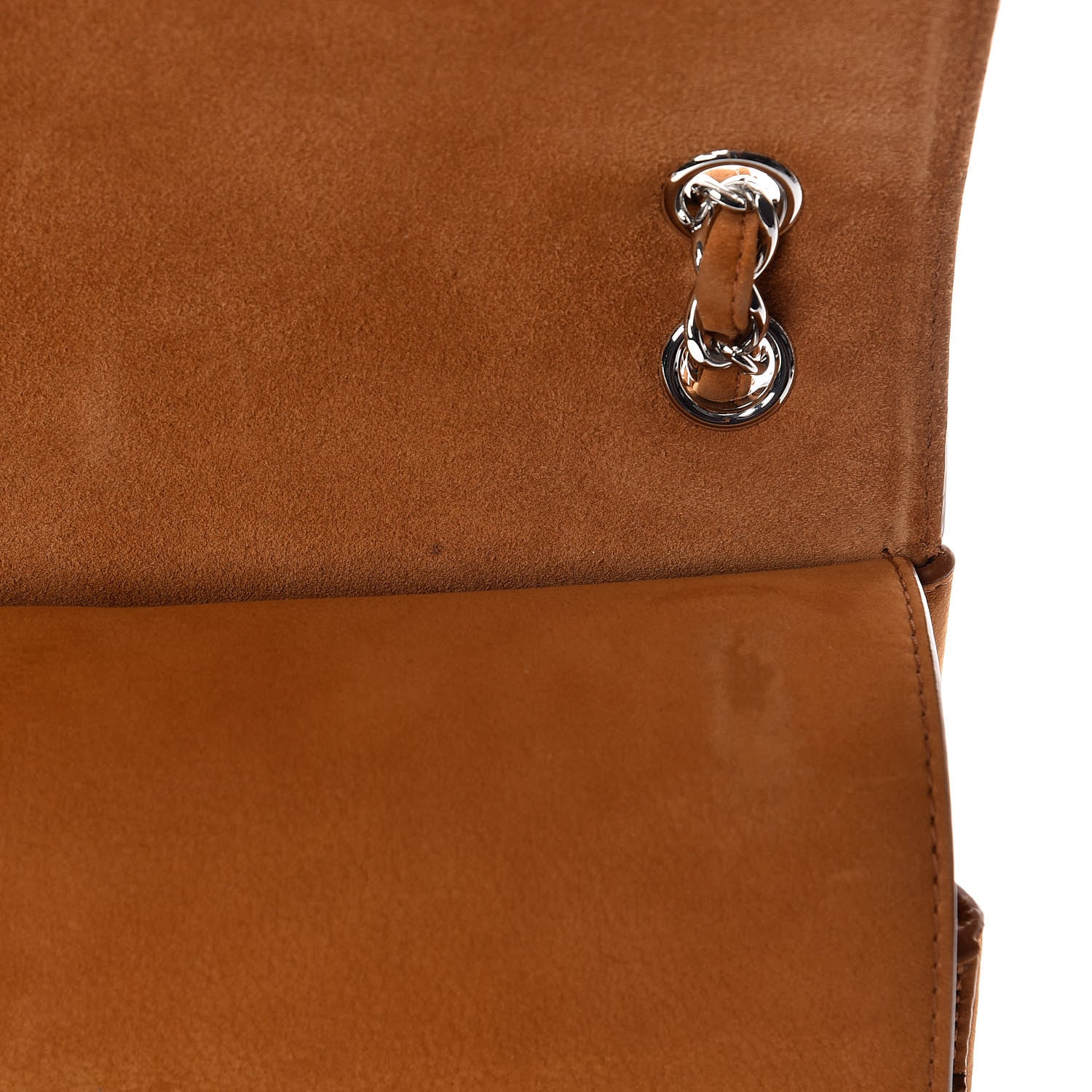 Chanel Nubuck Bull Jumbo Double Flap Camel 17 of 18
