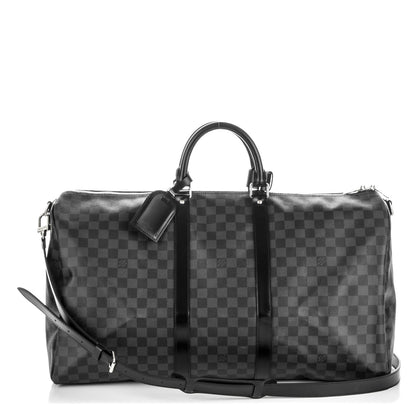 Louis Vuitton Damier Graphite Keepall Bandouliere 55 1 of 7