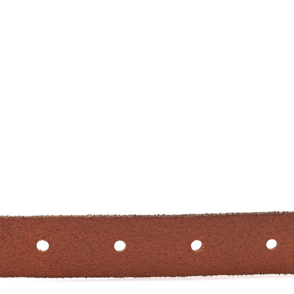Gucci Faded Calfskin Double G 20mm Belt 100 40 Cuir 4 of 5