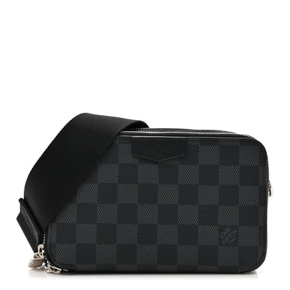 Louis Vuitton Damier Graphite Alpha Wearable Wallet 1 of 13