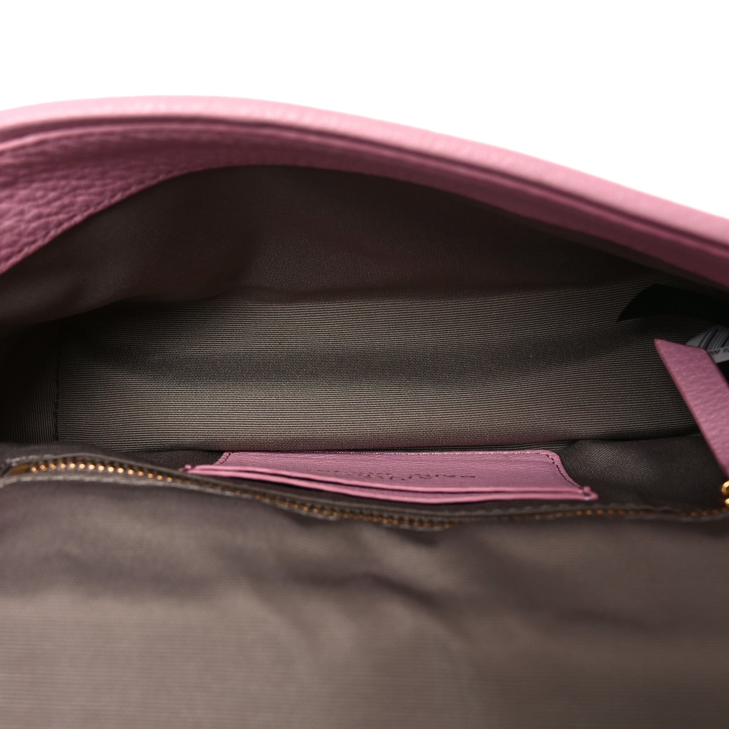 Marc Jacobs Grained Calfskin Quilted Double Stitched Small The Status Shoulder Bag Pink 6 of 9