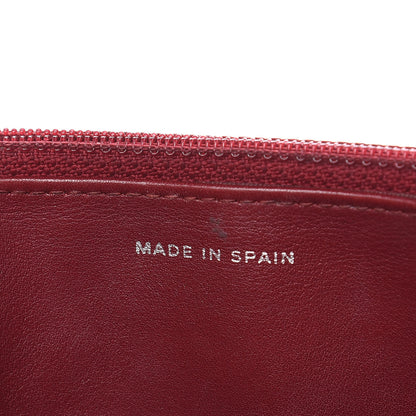 Chanel Patent Quilted Wallet On Chain WOC Red 7 of 21