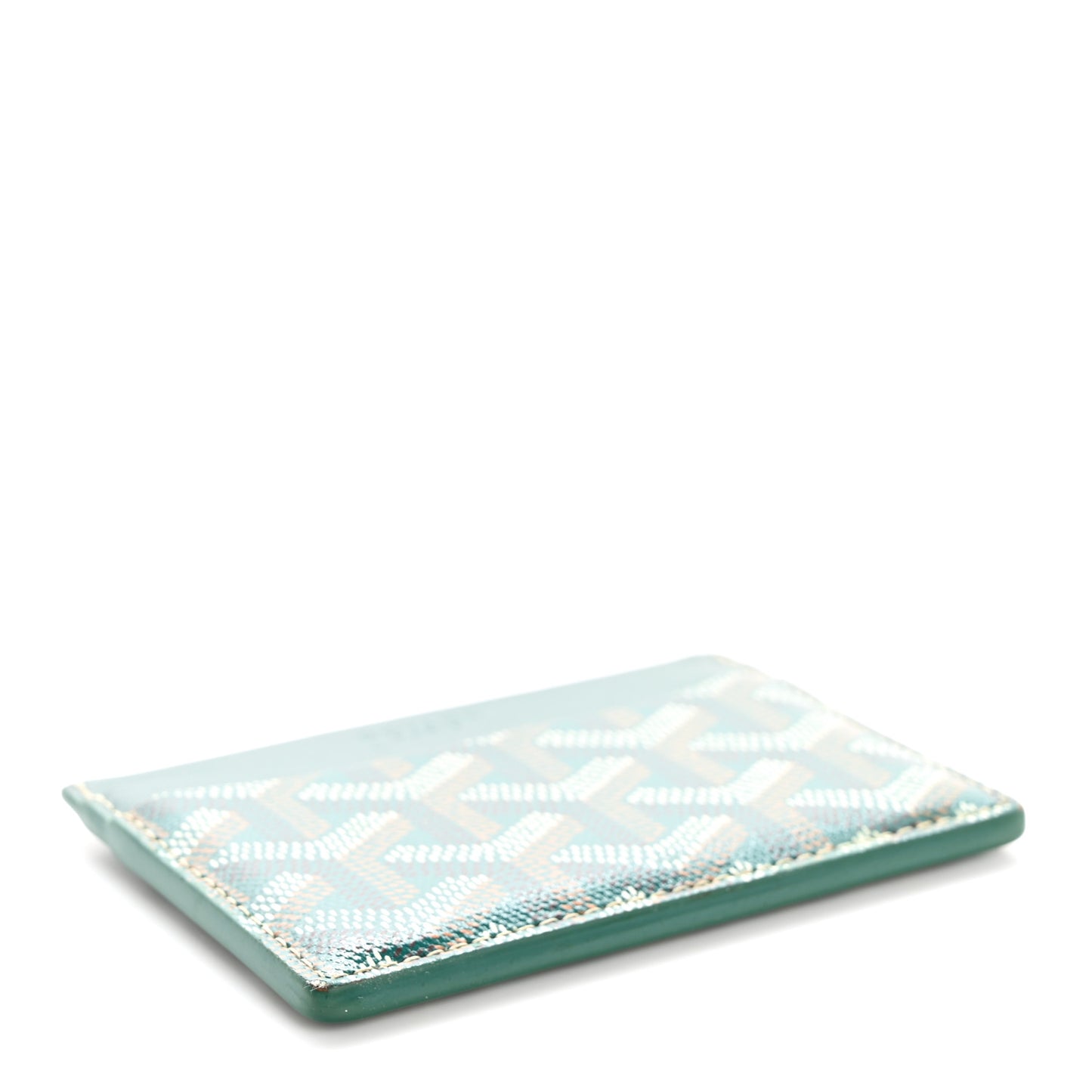 Goyardine Saint Sulpice Card Holder Green
