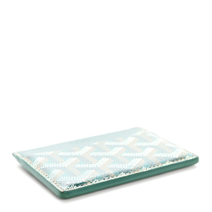 Goyard Goyardine Saint Sulpice Card Holder Green 4 of 7