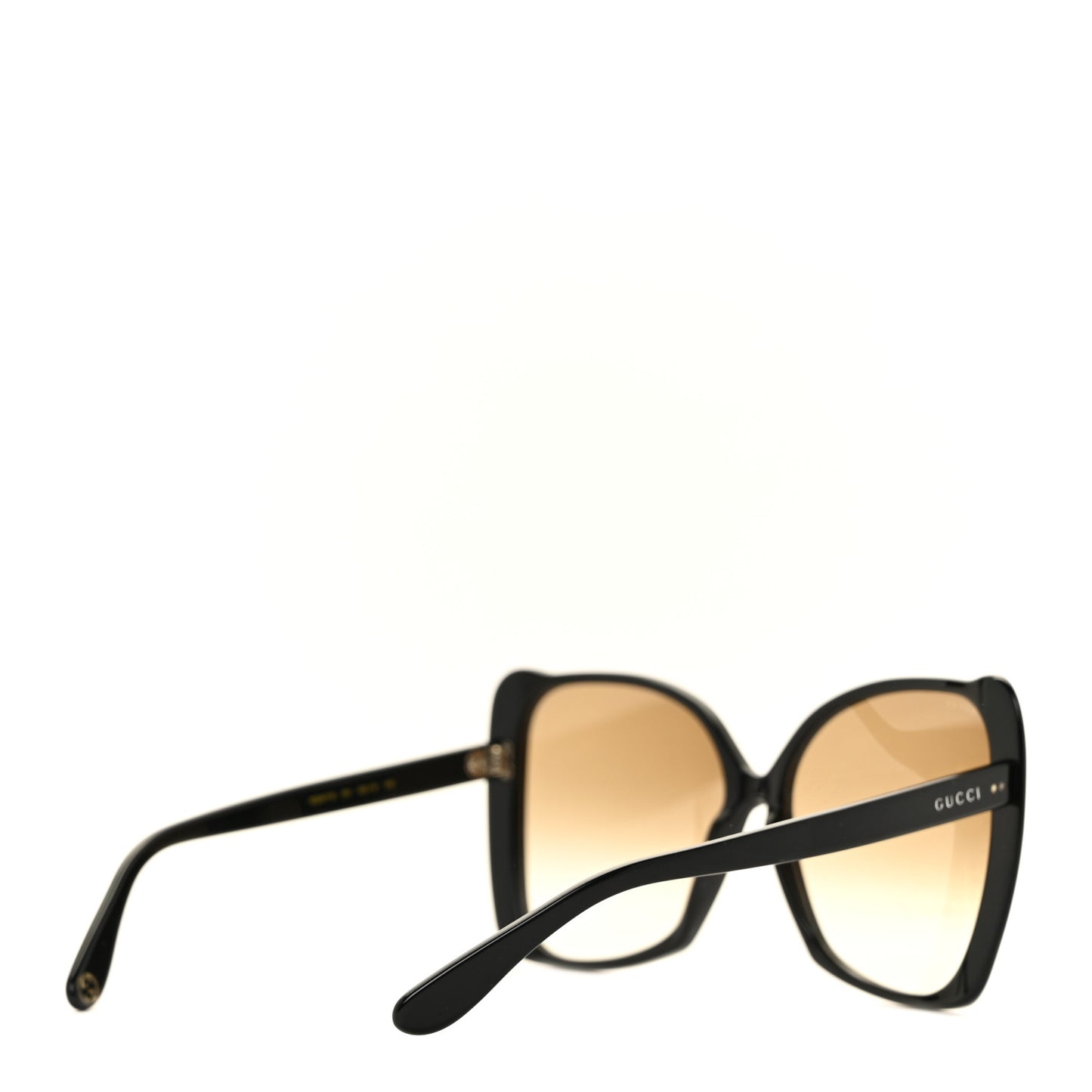 Acetate Oversize Square Frame Sunglasses GG0471S Black