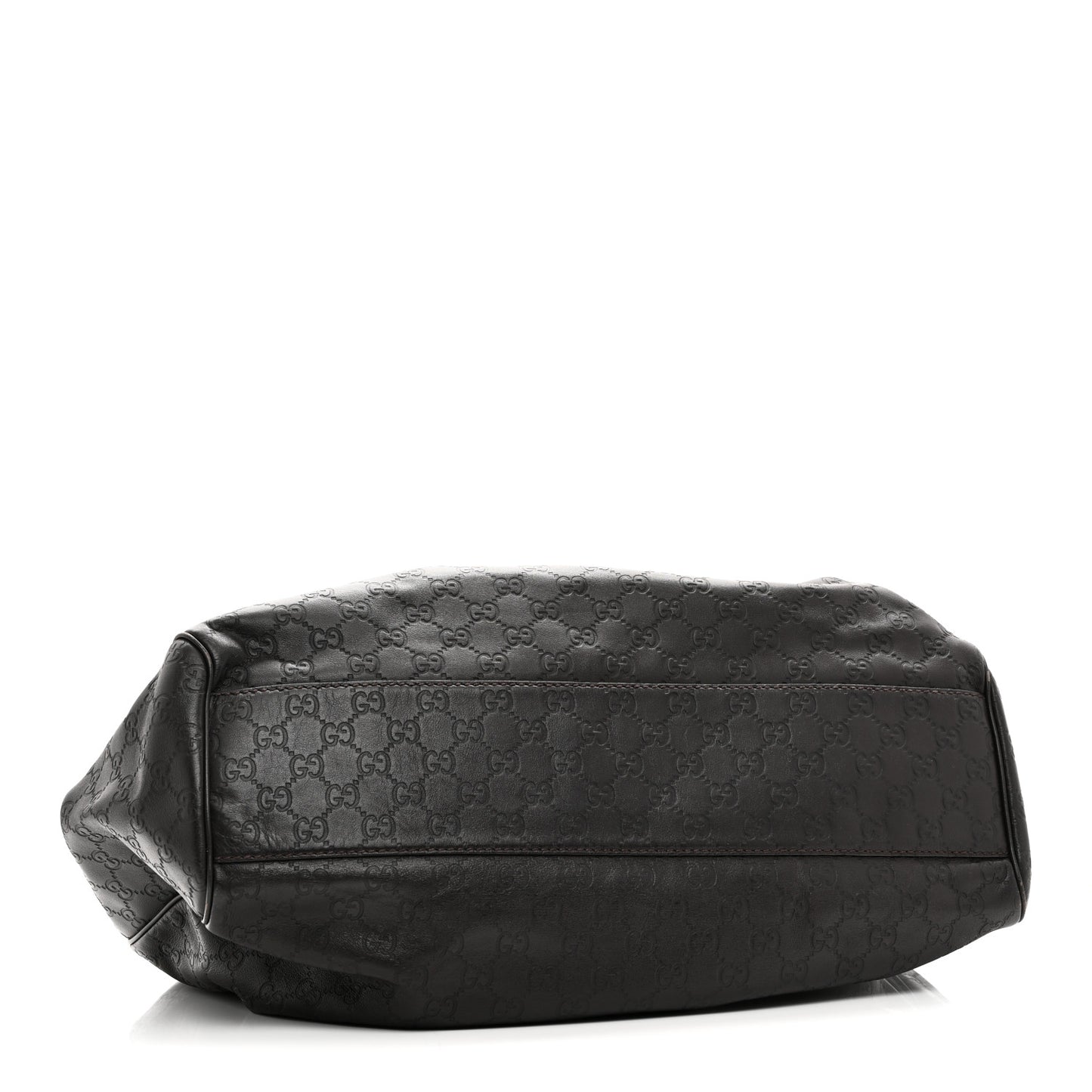 Guccissima Vitello Tender Large Sukey Tote Testa di Moro