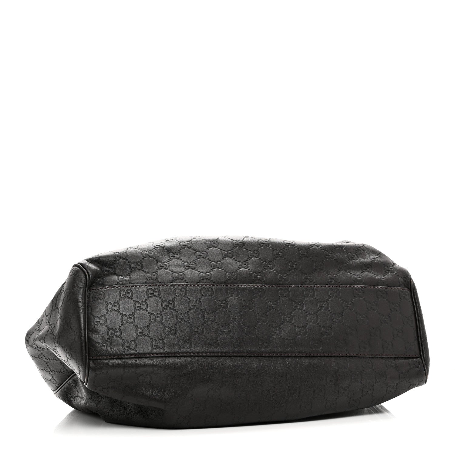 Gucci Guccissima Vitello Tender Large Sukey Tote Testa di Moro 4 of 10