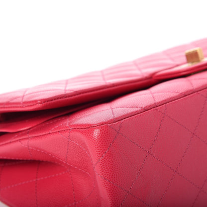 Chanel Caviar Quilted 2.55 Reissue 226 Flap Dark Pink 9 of 14