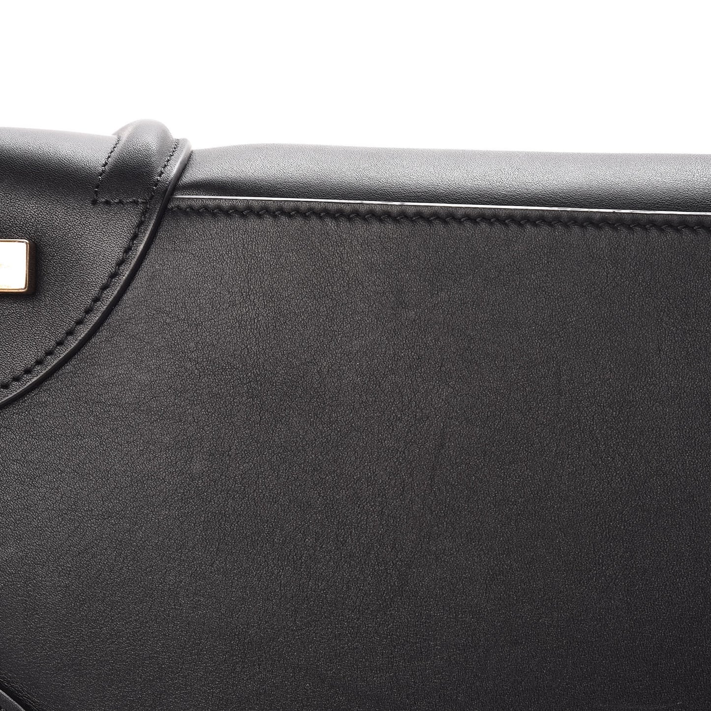 Smooth Calfskin Mini Luggage Black