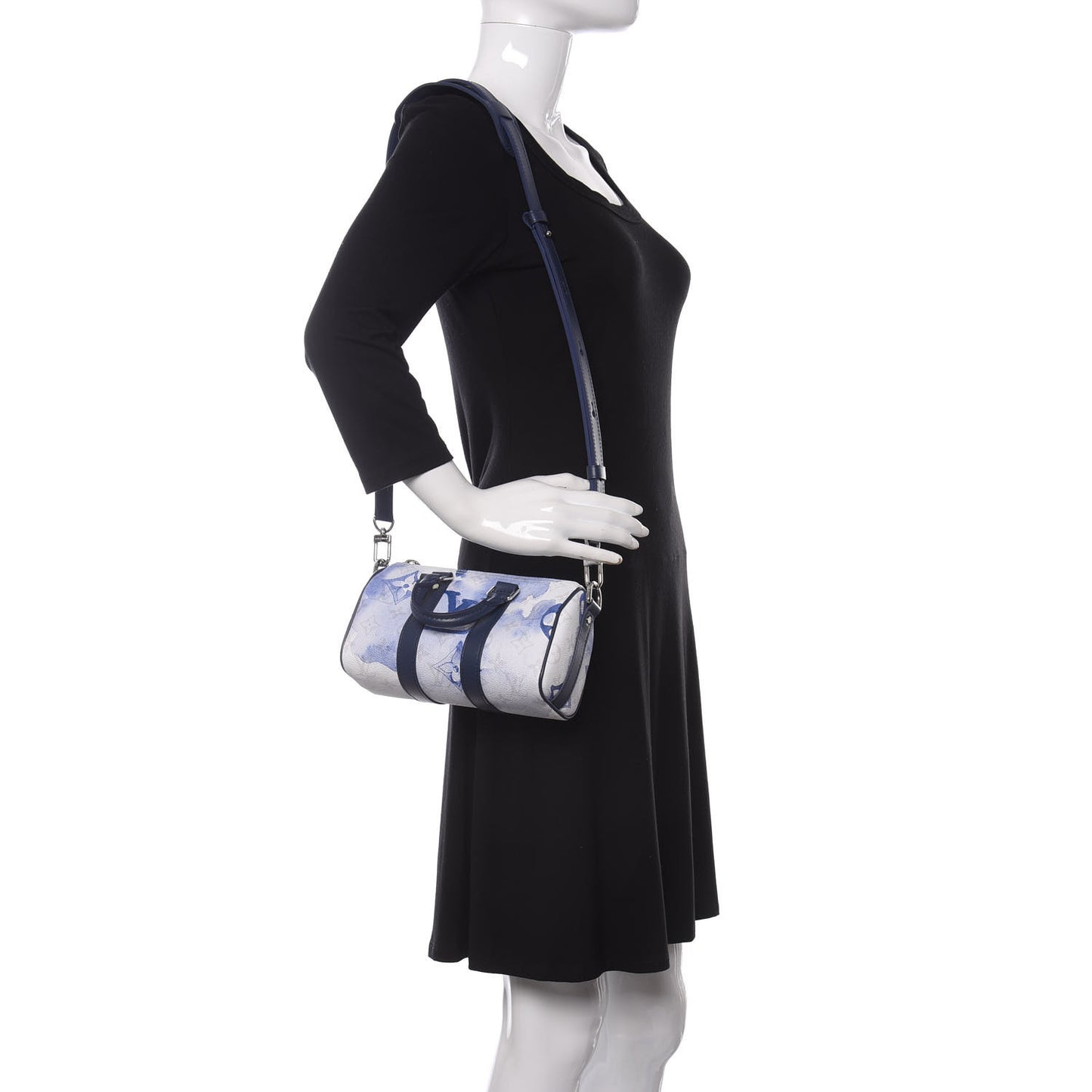 Monogram Watercolor Keepall XS Blue