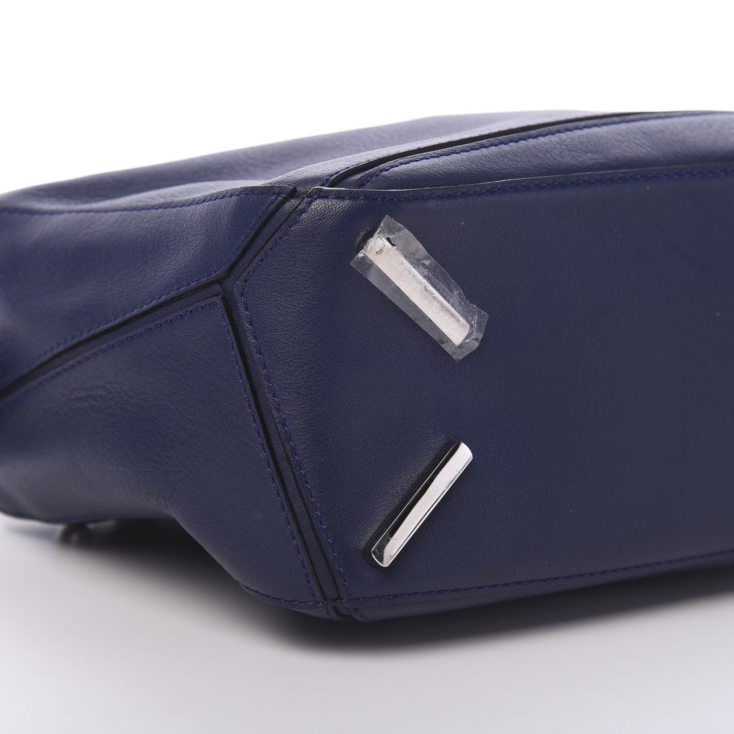 Calfskin Small Puzzle Bag Marine