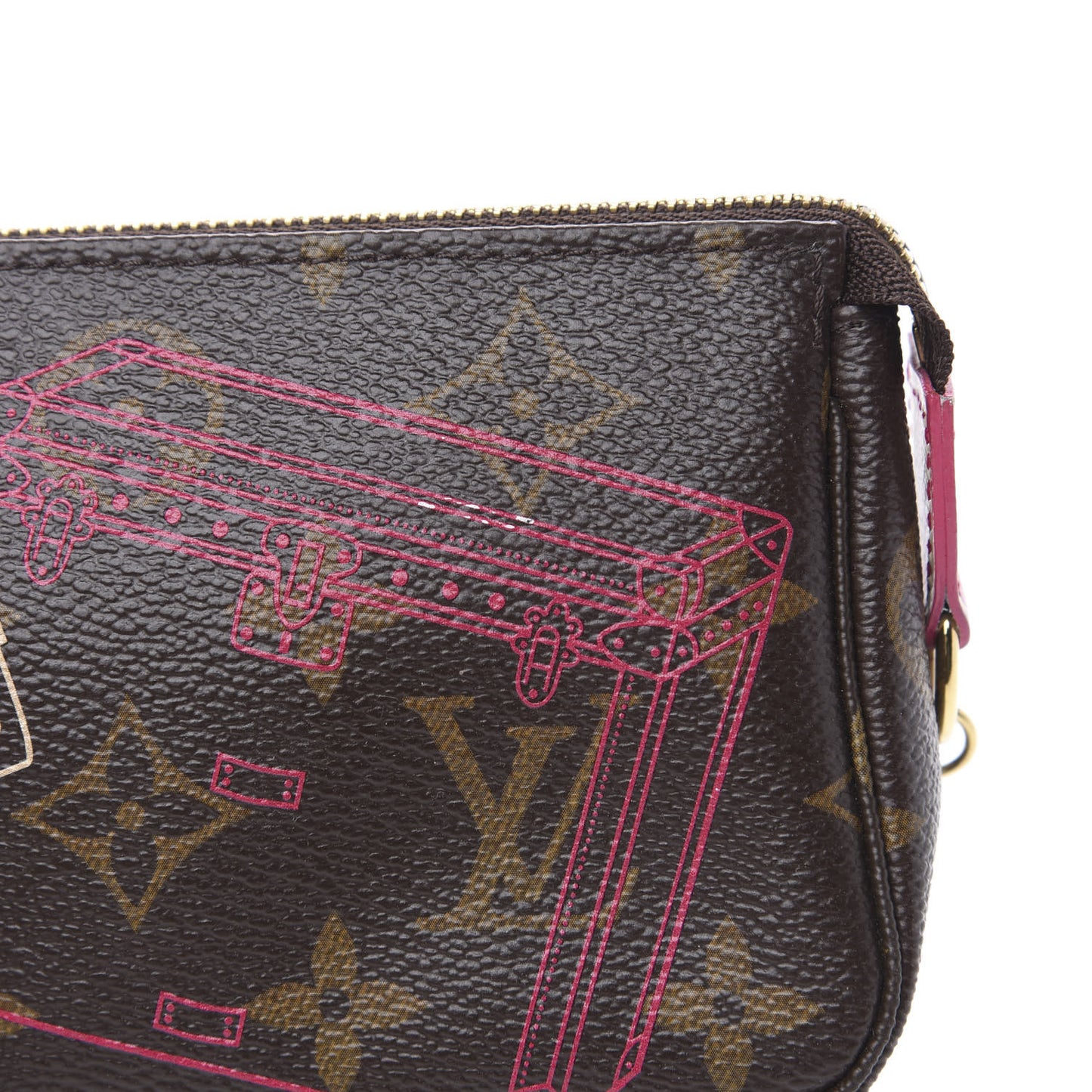 Monogram 2014 Christmas Animation Mini Pochette Accessories
