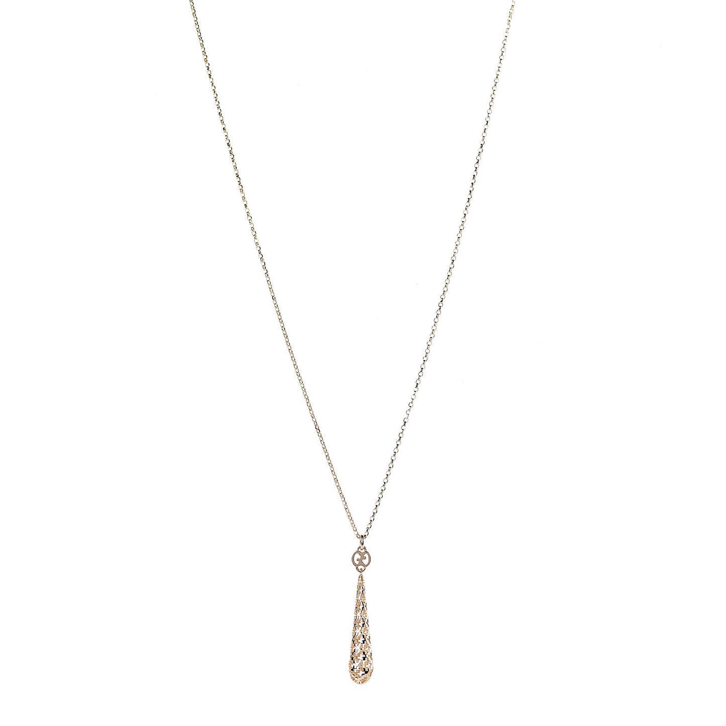 18K Yellow Gold Diamantissima Pendant Necklace
