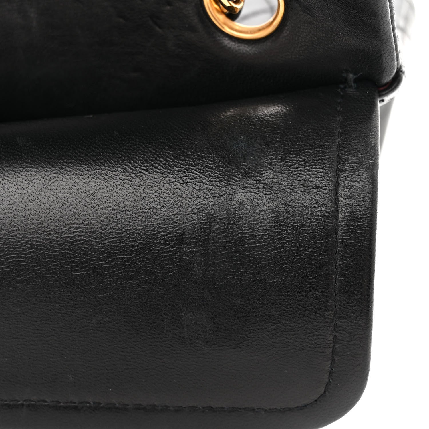 Chanel Lambskin Quilted Small Double Flap Black 13 of 14