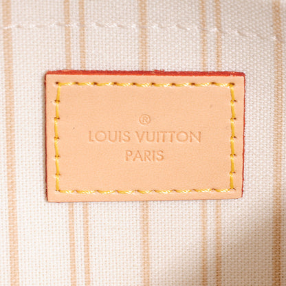 Louis Vuitton Damier Azur Neverfull MM GM Pochette 6 of 8