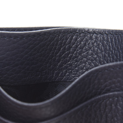 Christian Dior X AIR JORDAN Grained Calfskin Card Holder Bleu 7 of 9