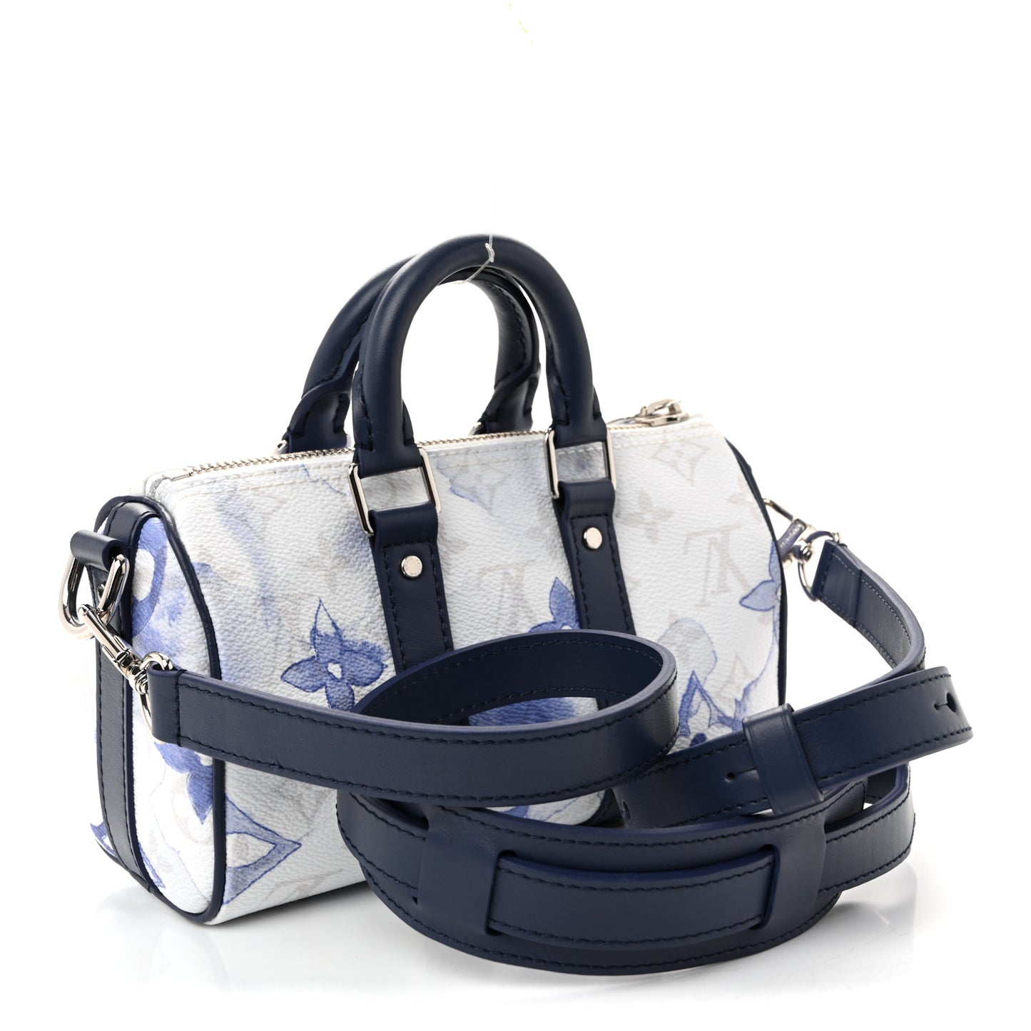 Monogram Watercolor Keepall XS Blue