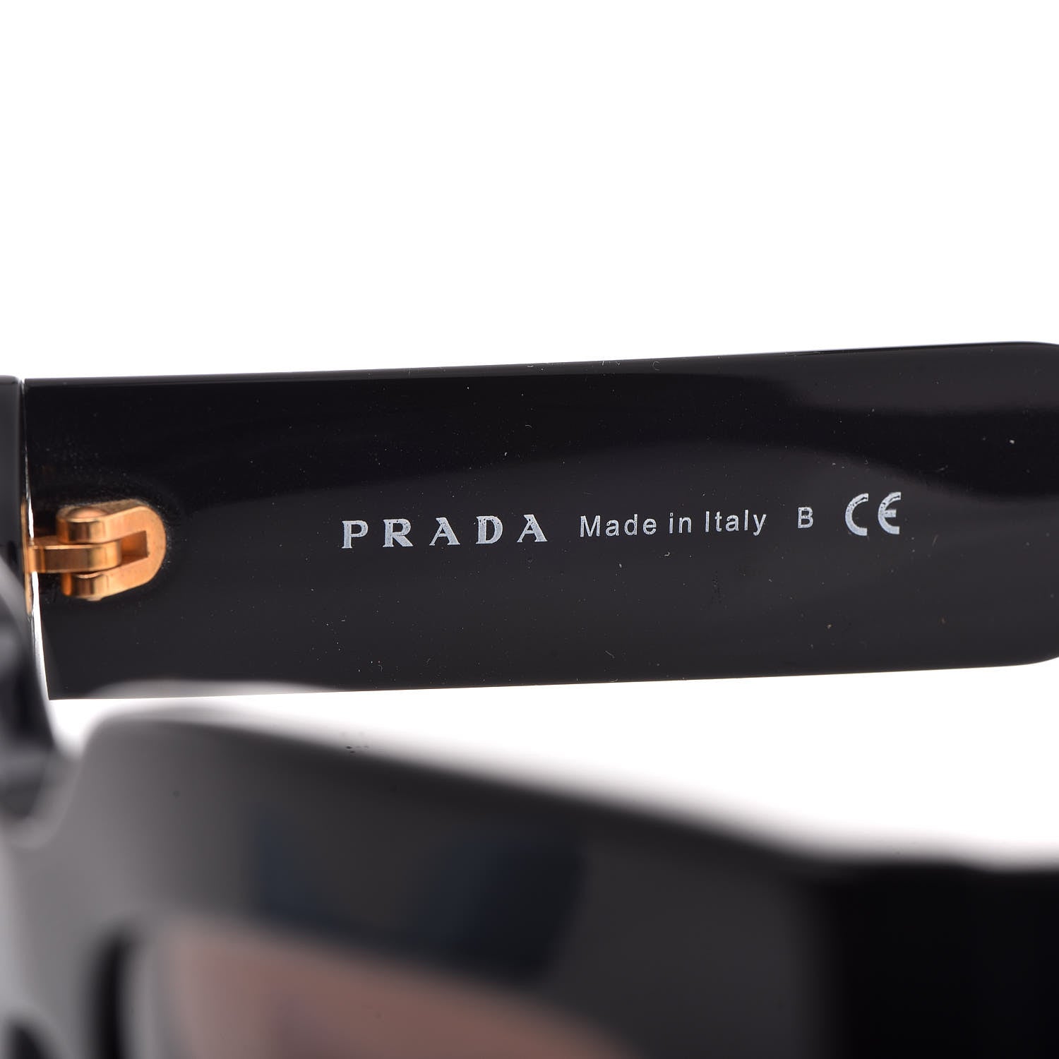 Prada Sunglasses SPR 28P Black 6 of 7