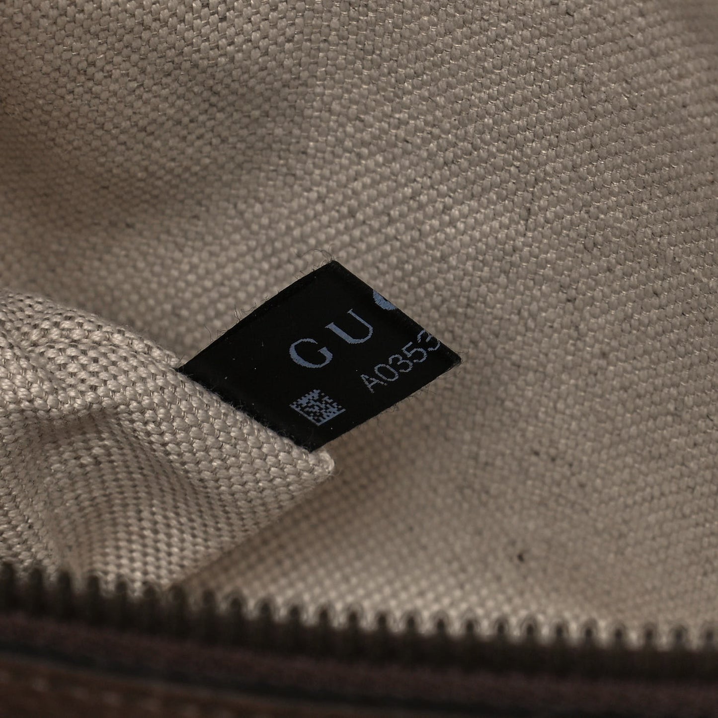 GG Supreme Monogram Web Small Ophidia Half Moon Hobo Brown