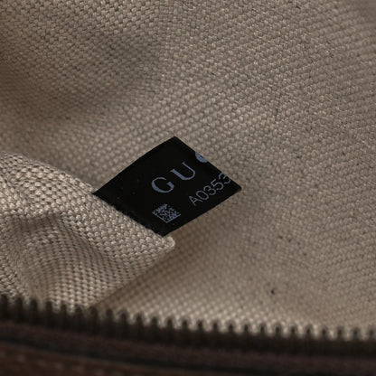 Gucci GG Supreme Monogram Web Small Ophidia Half Moon Hobo Brown 8 of 12