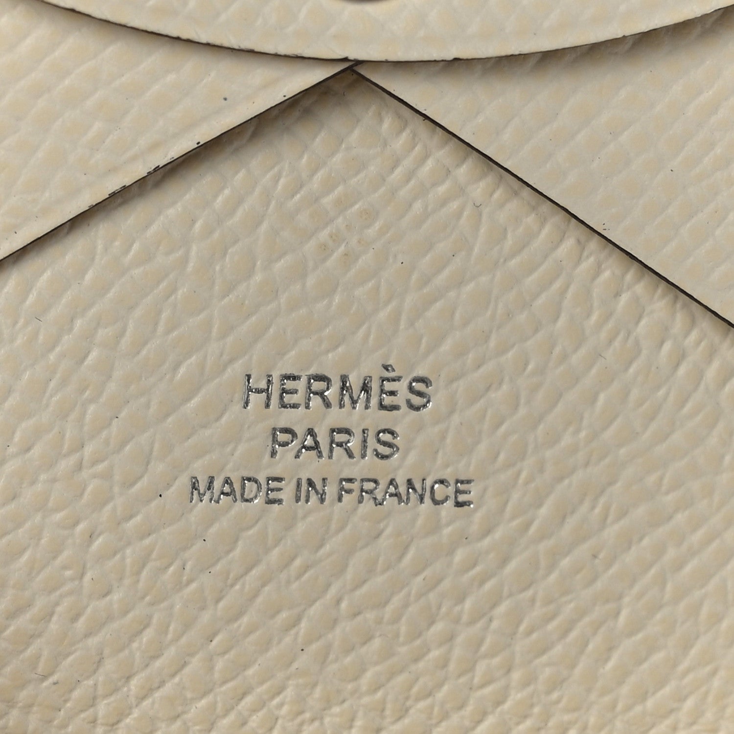 Hermes Epsom Calvi Duo Card Case Craie 8 of 8