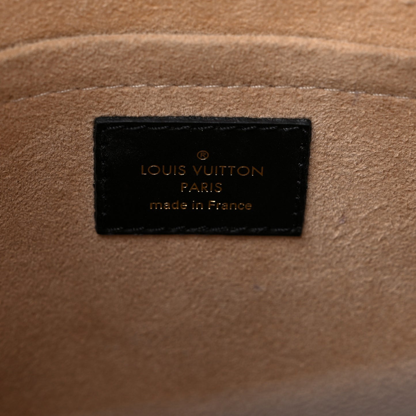 Calfskin Monogram On My Side MM Laurier Green Toffee Latte Beige