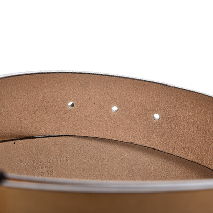 Gucci Calfskin Tortoise Gold Interlocking G Belt 90 36 Light Brown 5 of 7