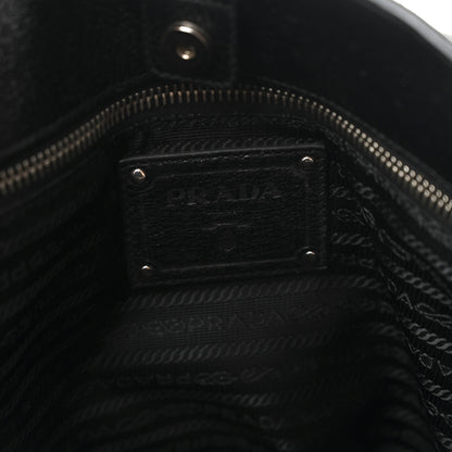 Prada Tessuto Nylon Cervo Lux 24H Tote Black 6 of 11
