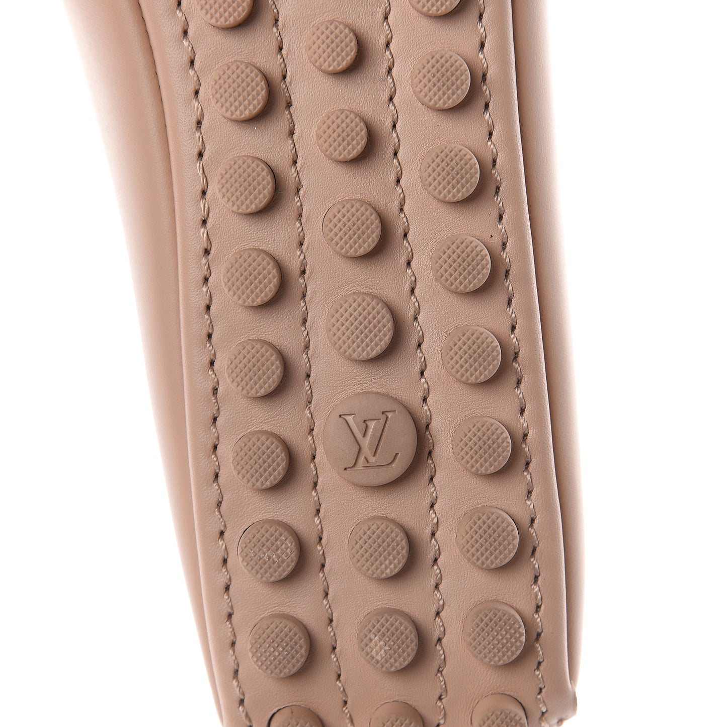 Calfskin Oxford Ballerina Flats 39 Nude